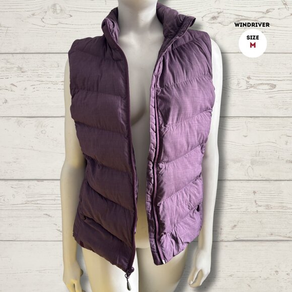 WindRiver Quilted Puffer Vest – Dusty Mauve | Size Medium - Picture 2 of 2